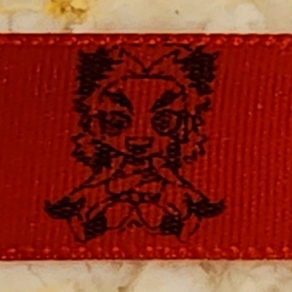 Printed Ribbons - Red - Rengoku - 20 metres - Picture 4 of 6